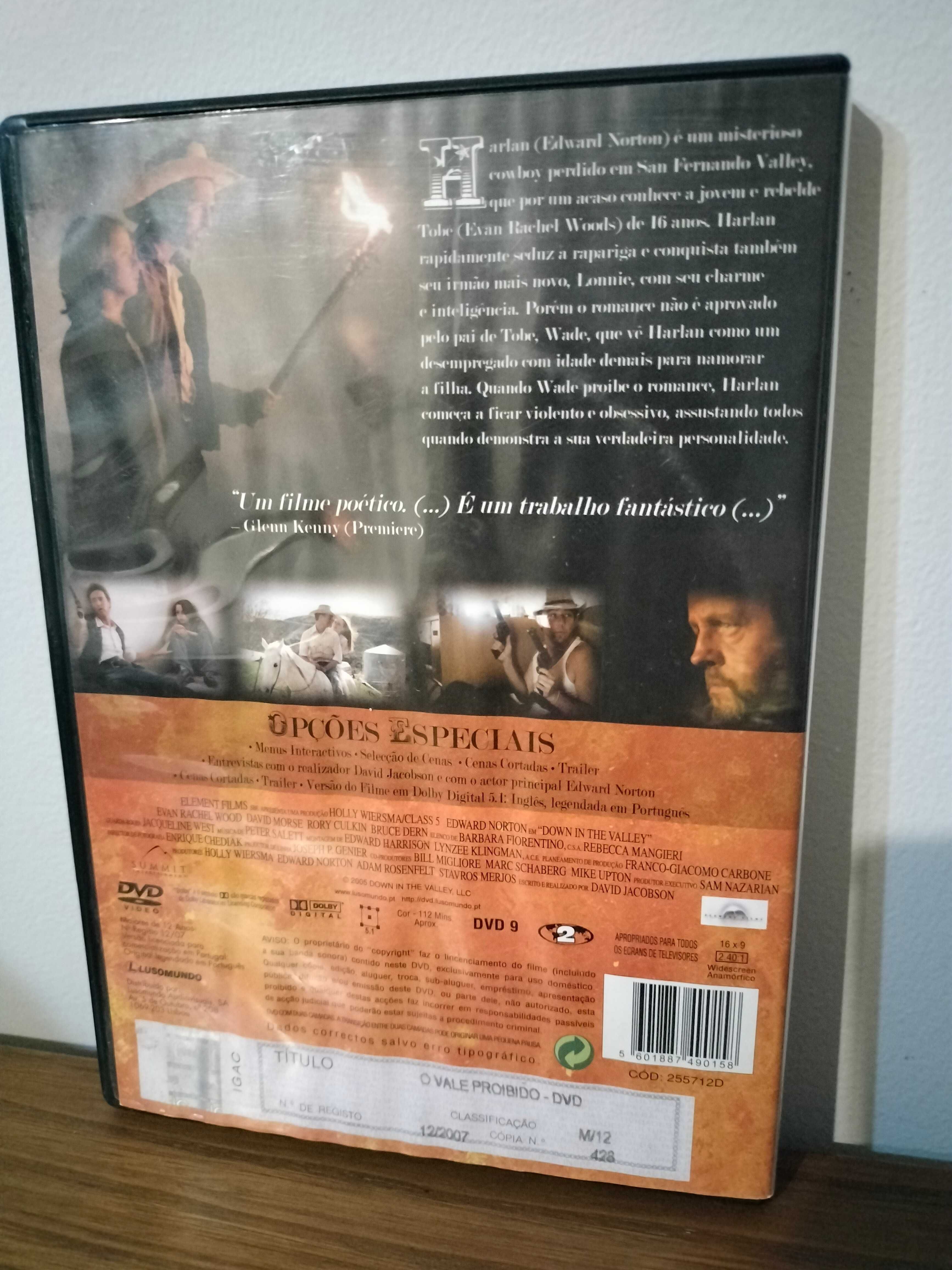 Filme DVD: O Vale Proibido - Down in the Valley