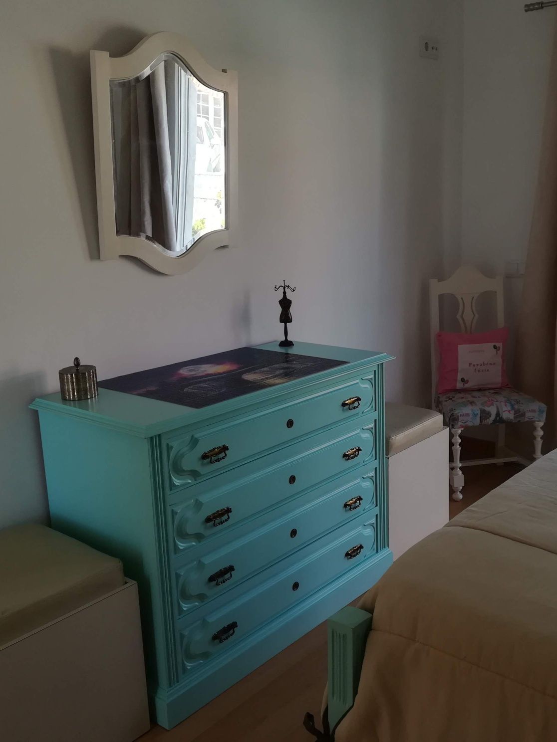 Mobília quarto casal vintage restaurada