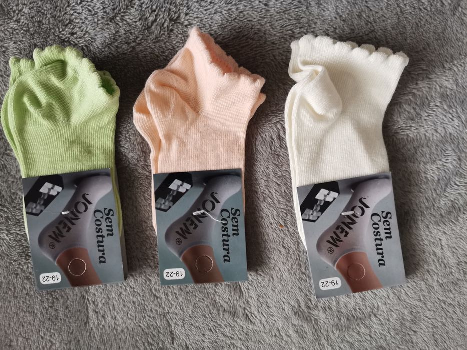 9 pares de meias 19-22 made in Portugal