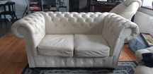Kanapa Sofa skórzana CHESTERFIELD 2os (dostawa gratis do 30 km)