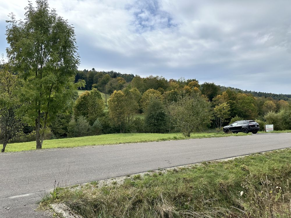 Działka budowlana z WZ 31 arów Bieszczady SKI 4 min od Wańkowa