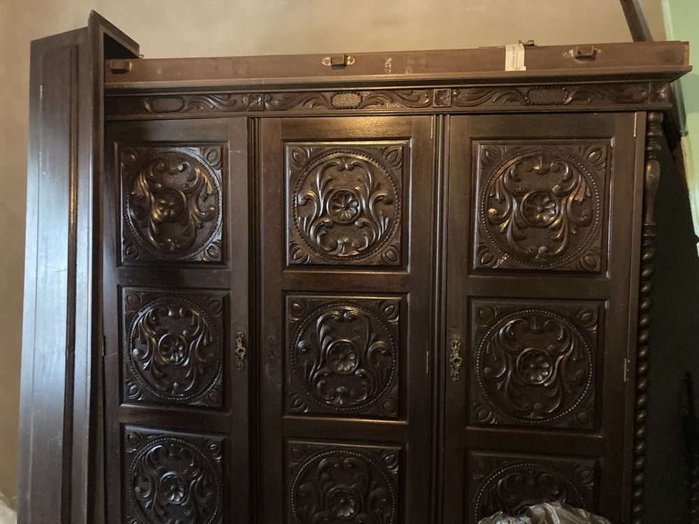 Conjunto de Mobilia de quarto de madeira