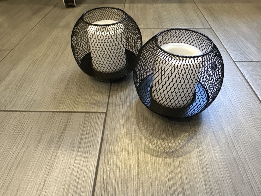 Ozdobne Świeczki led 2 sztuki