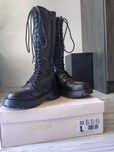 Buty/kozaki/traper dziewczęce  r33 jak nowe