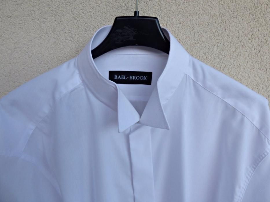 Koszula męska smoking, frak, pod muszkę Rael Brook, XXL. NOWA!