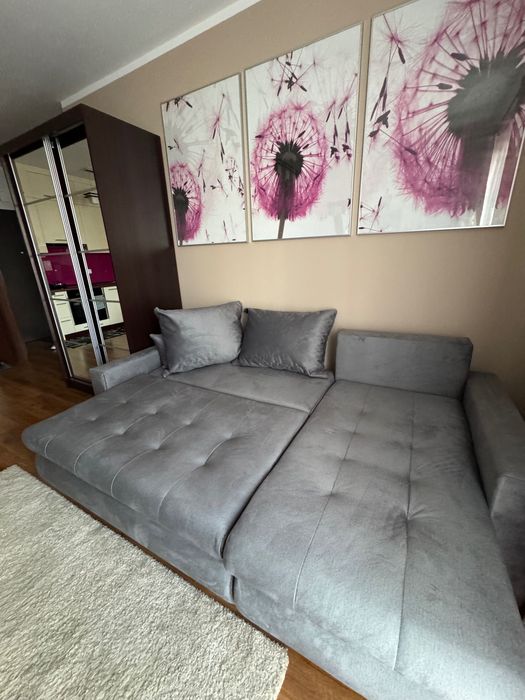 Narożnik do spania z pojemnikiem