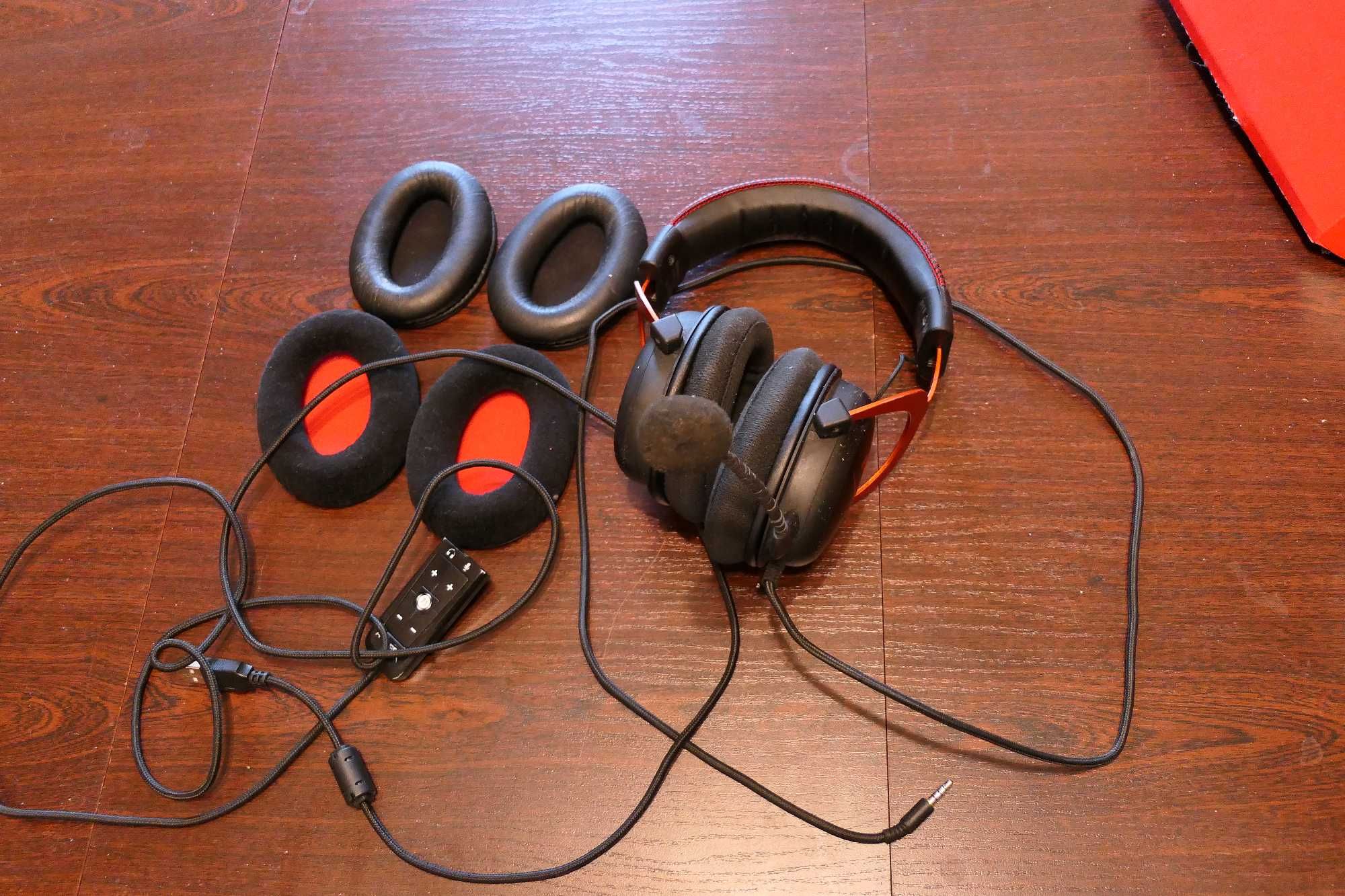 Słuchawki przewodowe HyperX Cloud II Headset Red Gamingowe 7.1