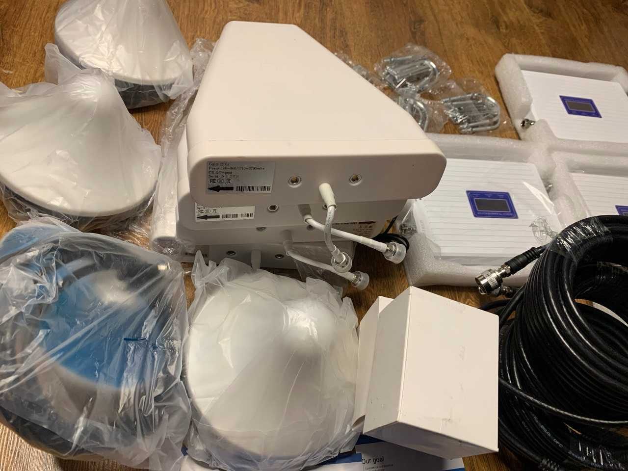 GSM репитер, усилитель  связи 900 1800 2100 WCDMA  + Интернет 2G/3G/4G
