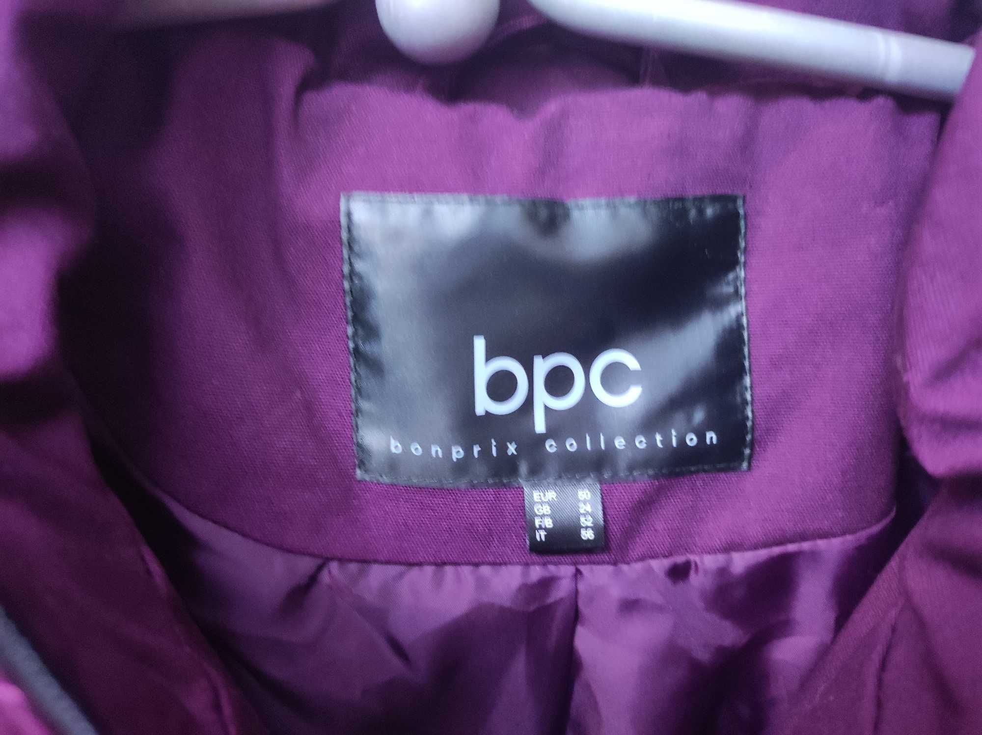 Kurtka zimowa, nowa bpc roz.50 kolor śliwka