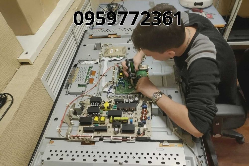 Телемастер на дом. Ремонт телевизоров, мониторов, инверторов Экофлоу