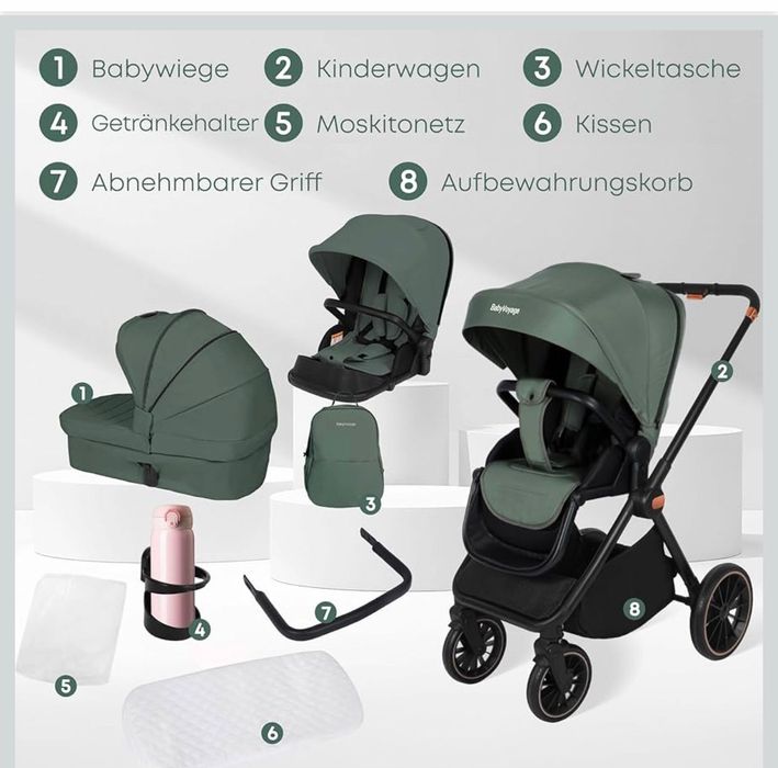 Wózek 2 w 1 BabyVoyage