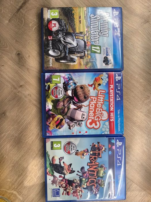 Gry na PS4 w bardzo dobrym stanie