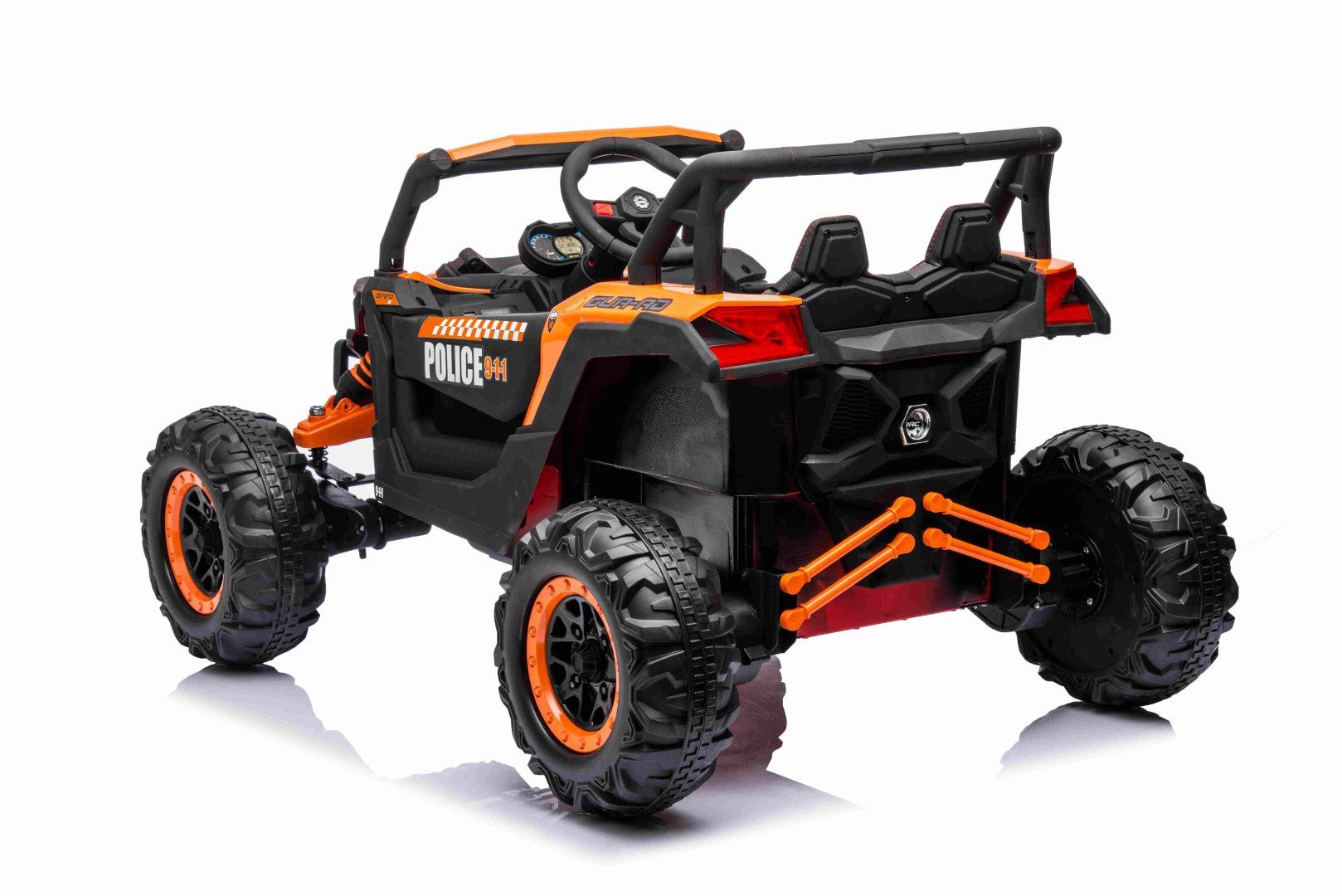 4x4 Auto na akumulatorBuggy ATV Defend 4x4 Pomarańczowy