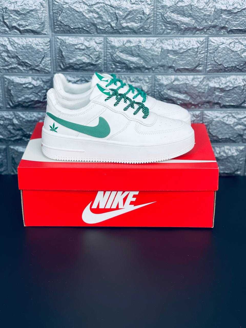 Кроссовки Nike Air Force 1 Low мужские Натуральная Кожа! Найк Форс