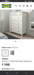 Komoda ikea Hemnes biała 6 szuflad