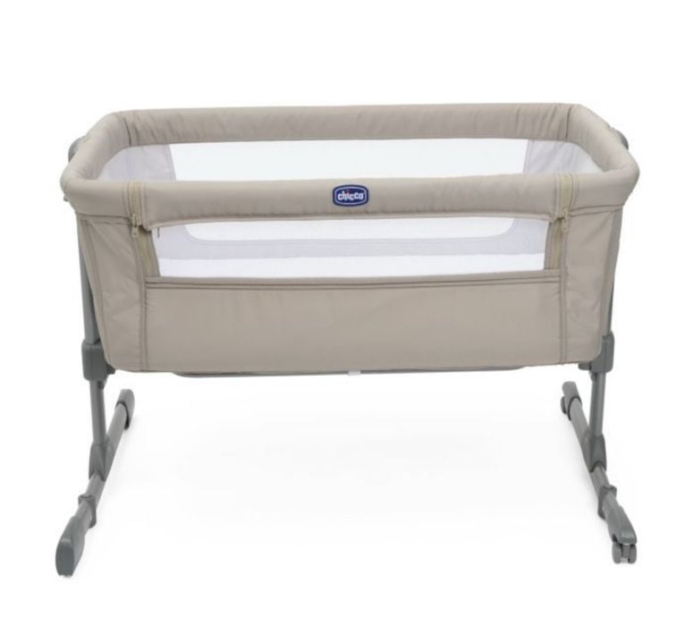 Używane łóżeczko dostawne Chicco Next2Me + materac