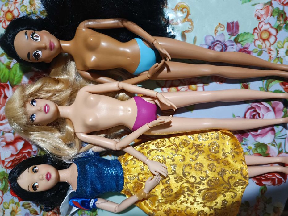 Лот лялечок Принцеси Дісней (Білосніжка,Аврора,Жасмін)