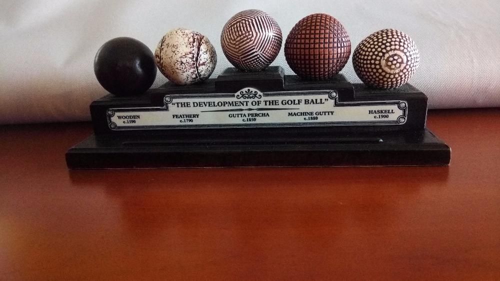 Bolas de Golf Evolução