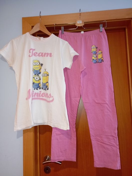 Pijama Minions (t-shirt/calças)