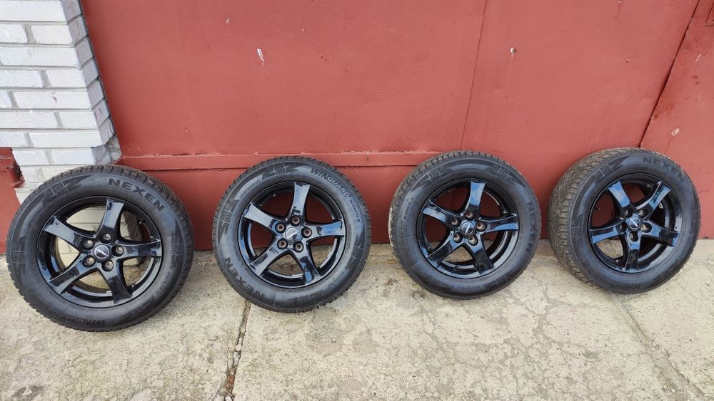 Koła alufelgi BORBET KBA 50076, 5x112 VW Seat Skoda Opony 195/65R15