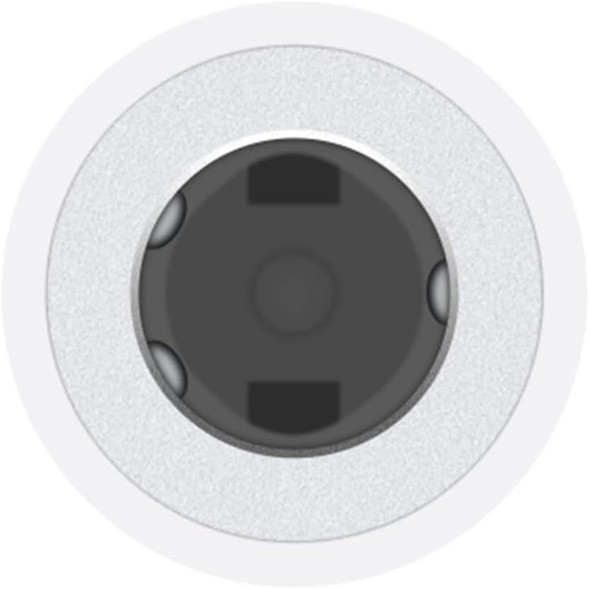 Przejściówka Lightning - mini Jack 3, 5 mm Apple biała