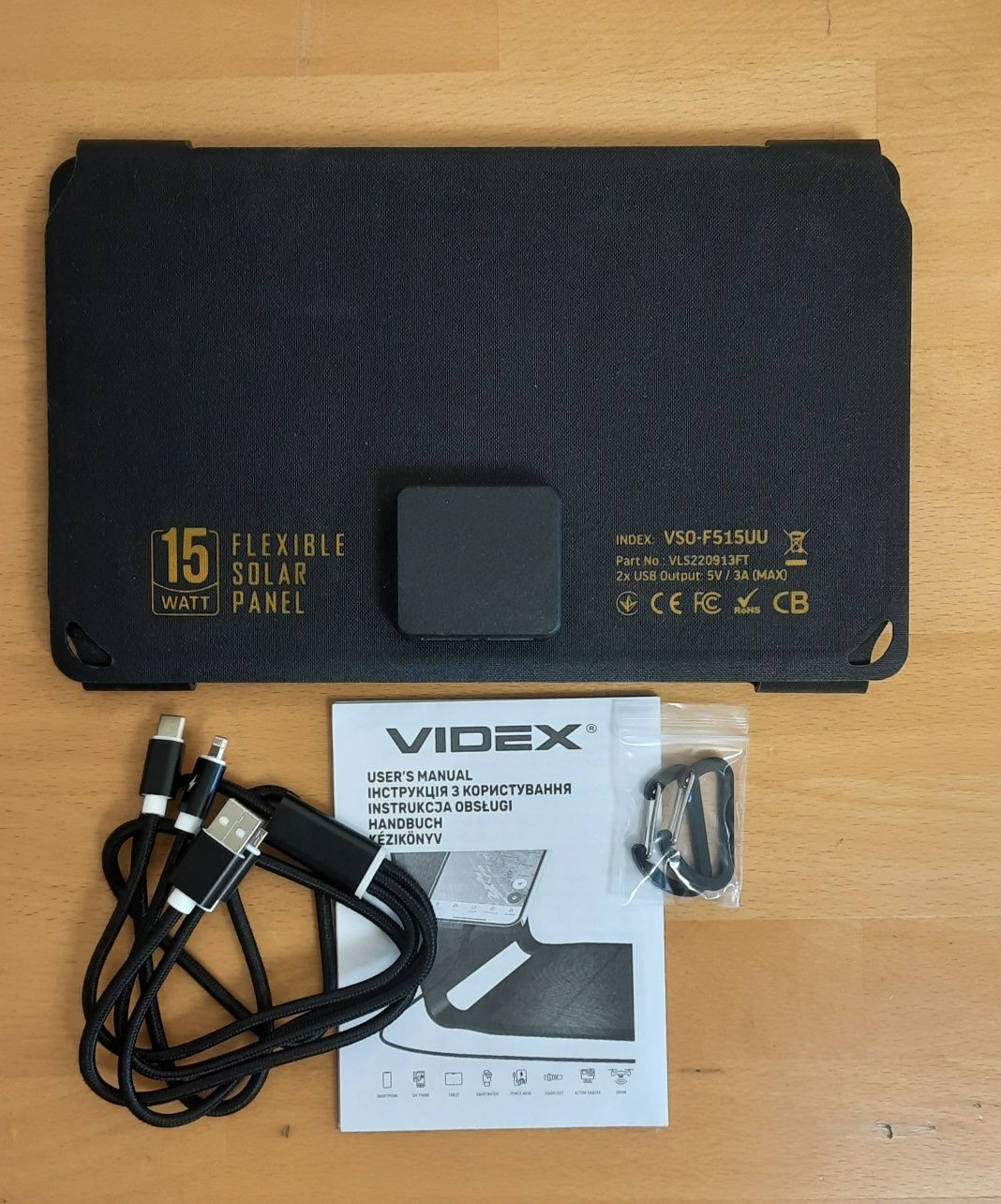 Солнечная панель VIDEX VSO- F515UU 15W