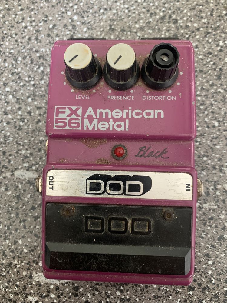 Pedal de Distorção DOD FX56 American Metal