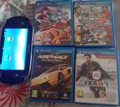 Psvita com 4 jogos
