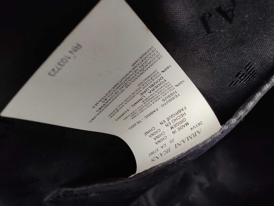 Оригинал ARMANI Солидная Сумка Jeans 30х35см 100% Хорошее Состояние