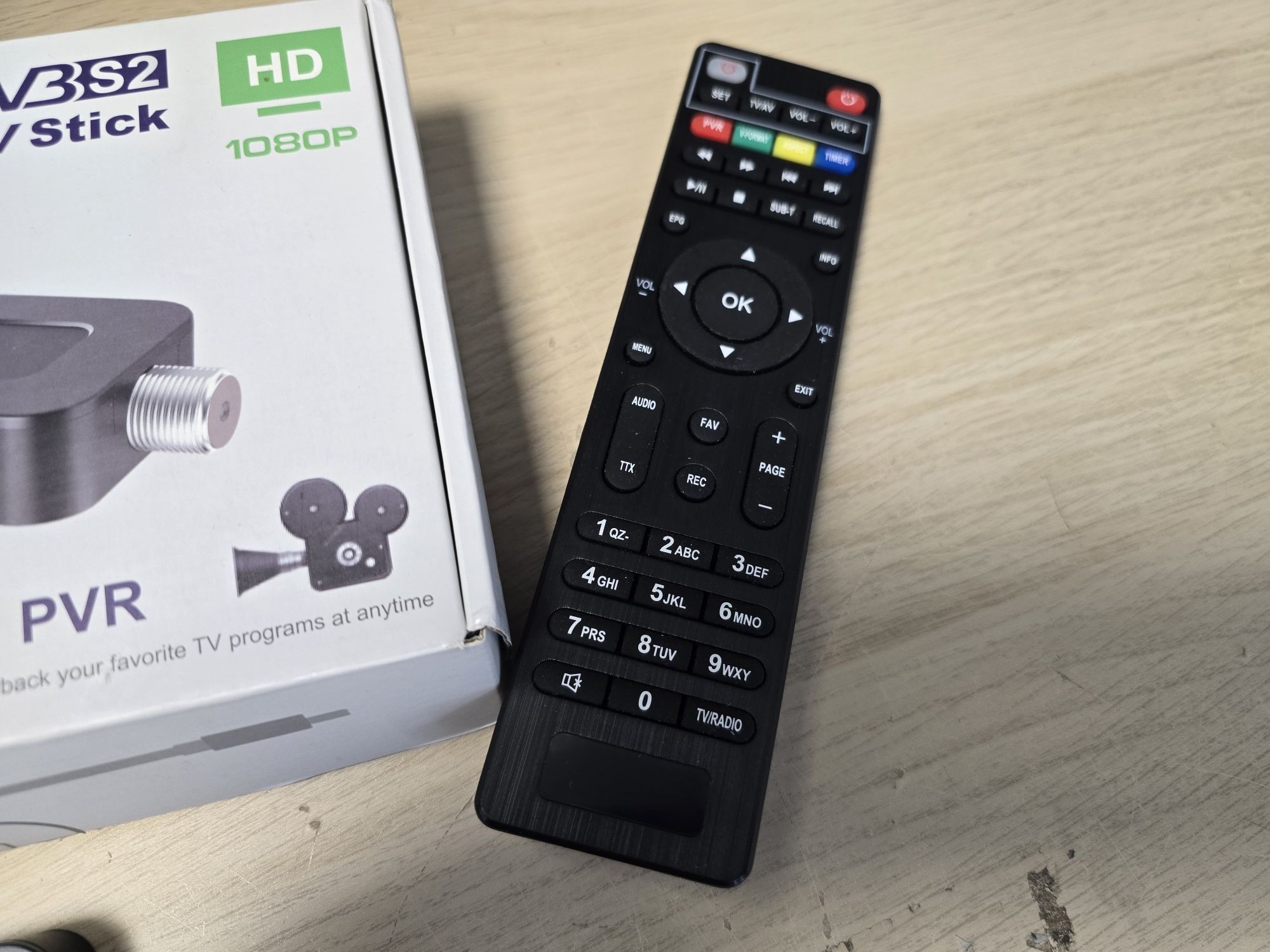 Dekoder dcolor u3mini dvb s2 tv stick komplet