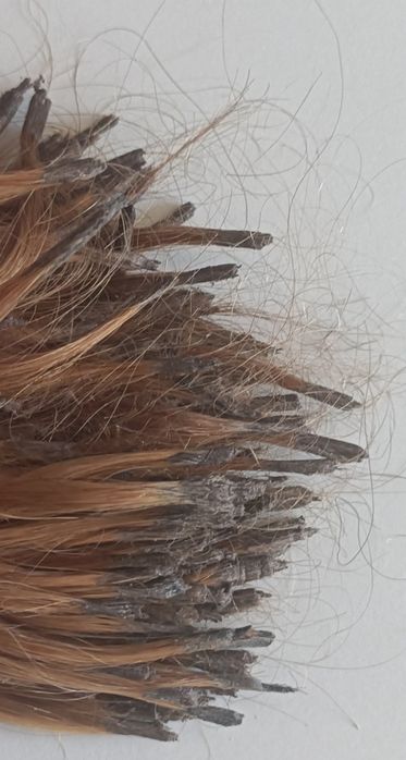 Extensão cabelo humano em microcápsulas de queratina 70cm