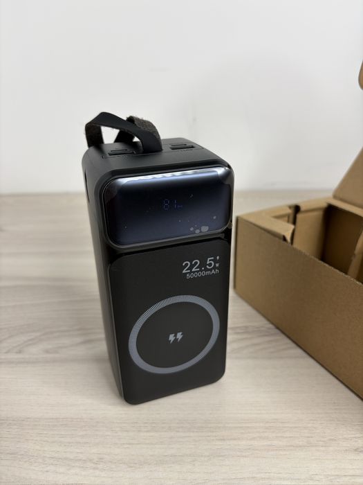 Павер банк 50000 mah Aspor PYT-50 Wireless 22.5W black