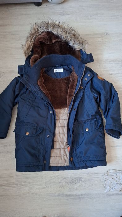 Kurtka zimowa h&m r. 116