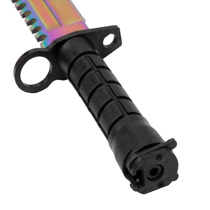 wielki nóż rambo bagnet replika m9 rainbow fade cs:go adventure 715H