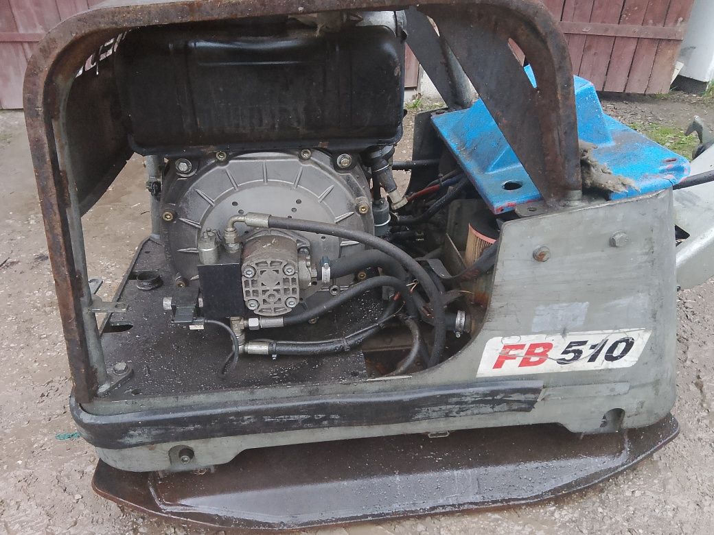 Zageszczarka ubijarka 500kg Swepac FB 510