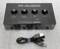 M-Audio M-Track DUO Dwukanałowy interfejs audio USB Podcast Nagrywanie