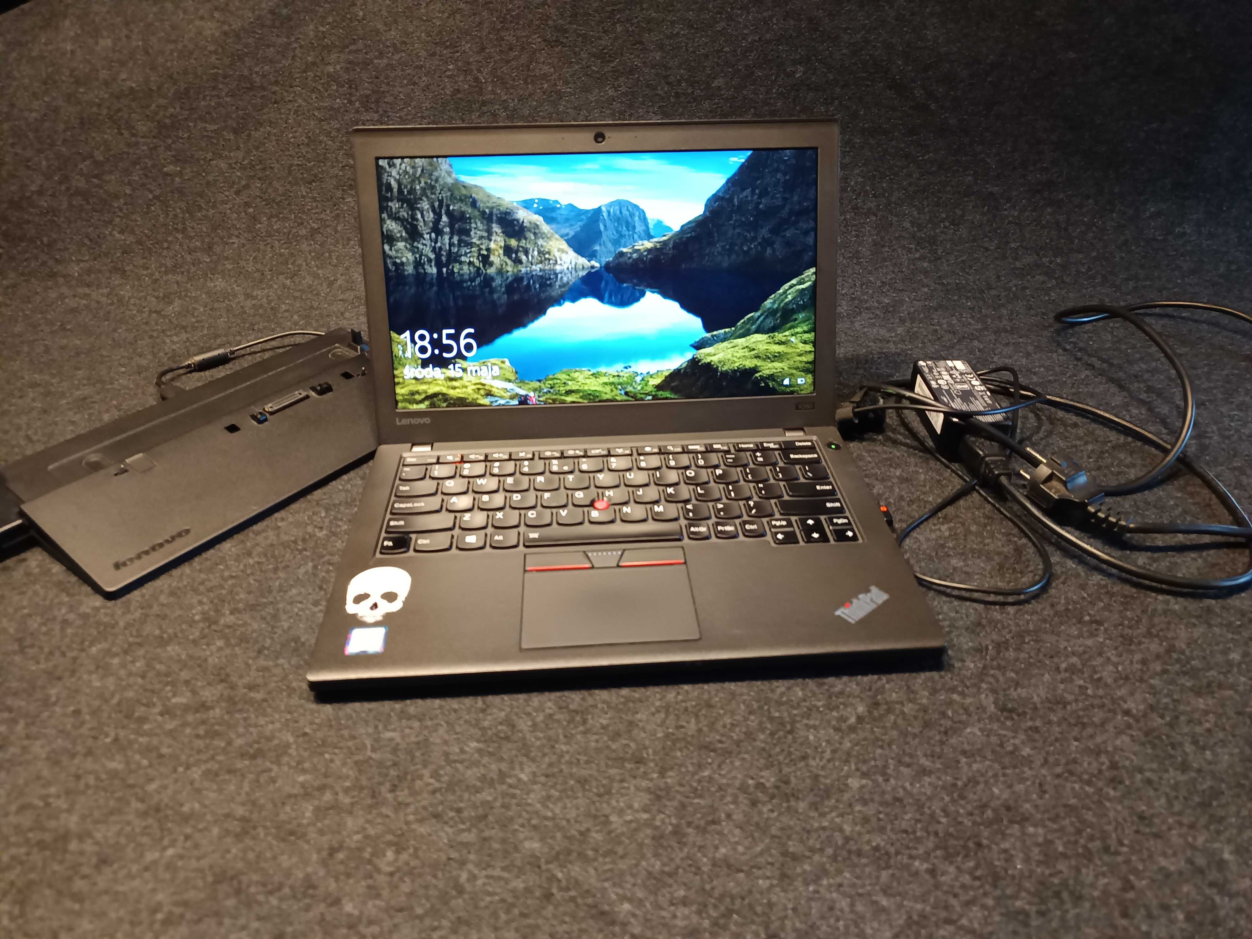 Laptop Lenovo ThinkPad Klasa A- Windows 10 PRO+stacja dokująca