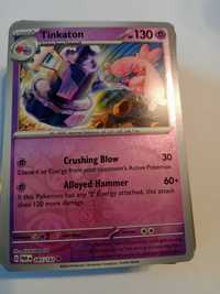 Karta Pokemon Scarlet and Violet Paradox Rift Reverse 085/182 Tinkaton