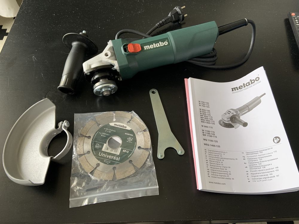 metabo w750-125 set