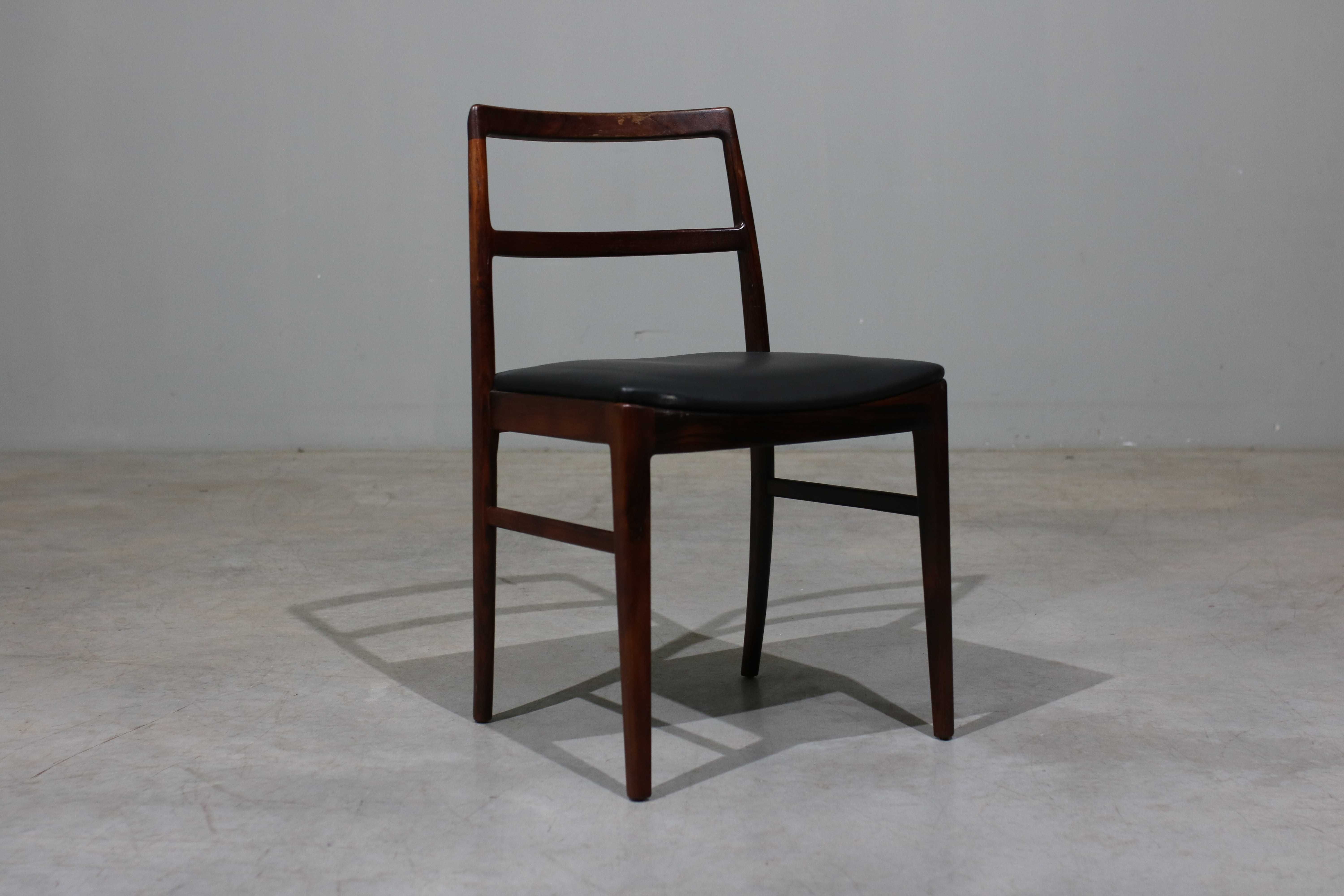 Cadeiras Arne Vodder modelo 430 em pau santo | Danish Design