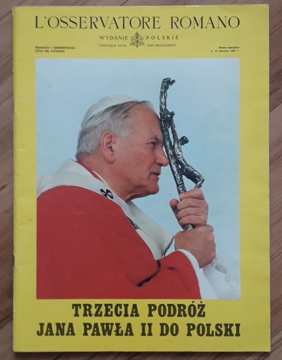 Jan Paweł II - czasopisma, 17 pozycji, L'osservatore Romano, Newsweek