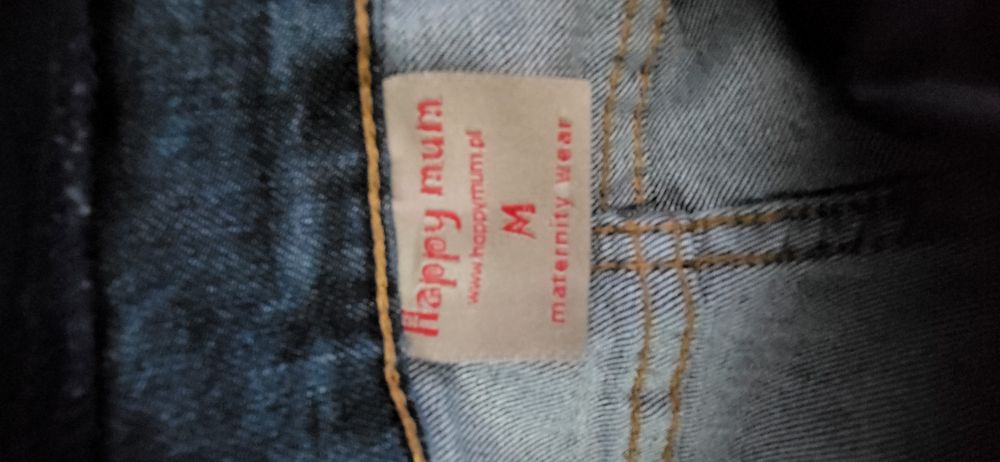 HappyMum jeans ciążowe M jak nowe
