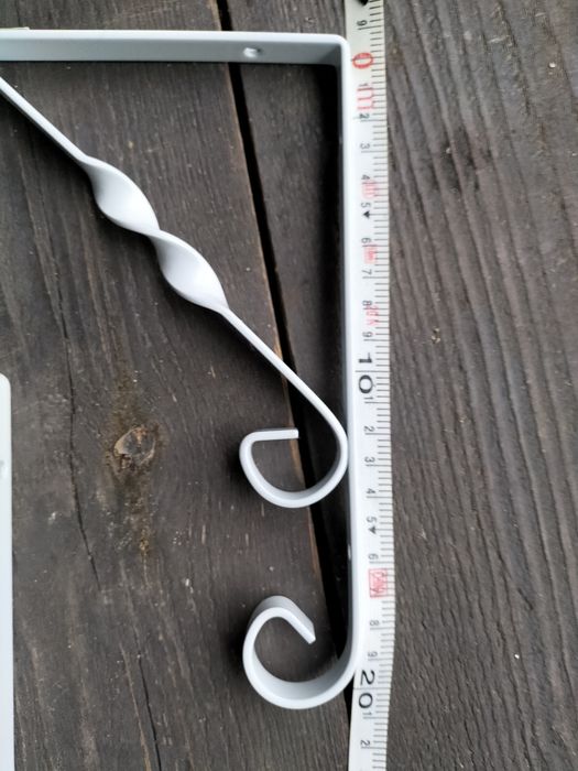 Mocowania, wsporniki metalowe do półek