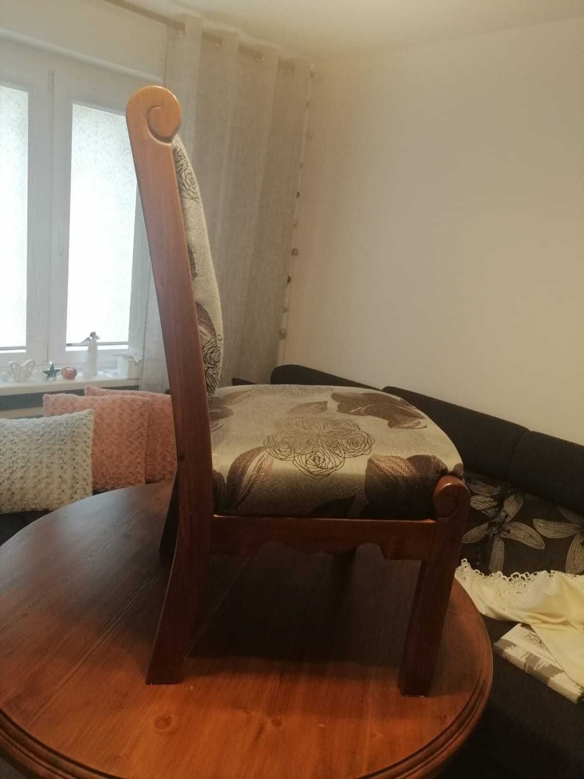 Dębowy Stół i krzesła
