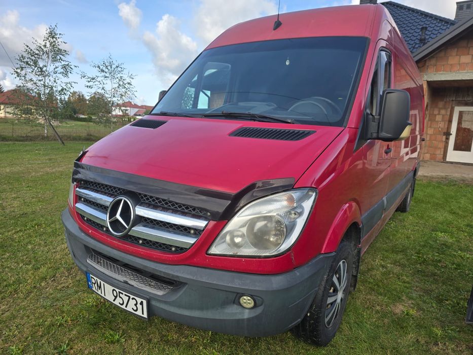 Mercedes sprinter Automat Maxi W906 3.0 V6 318 L4H2 sypialnia webasto