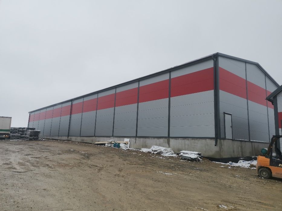 Magazyn ocieplany hala 960m2 16x60x6,5