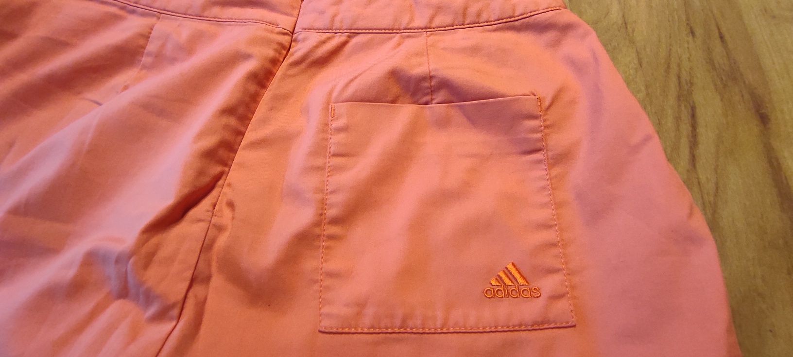 Łososiowe szorty/spódniczka Adidas roz 12 (38)