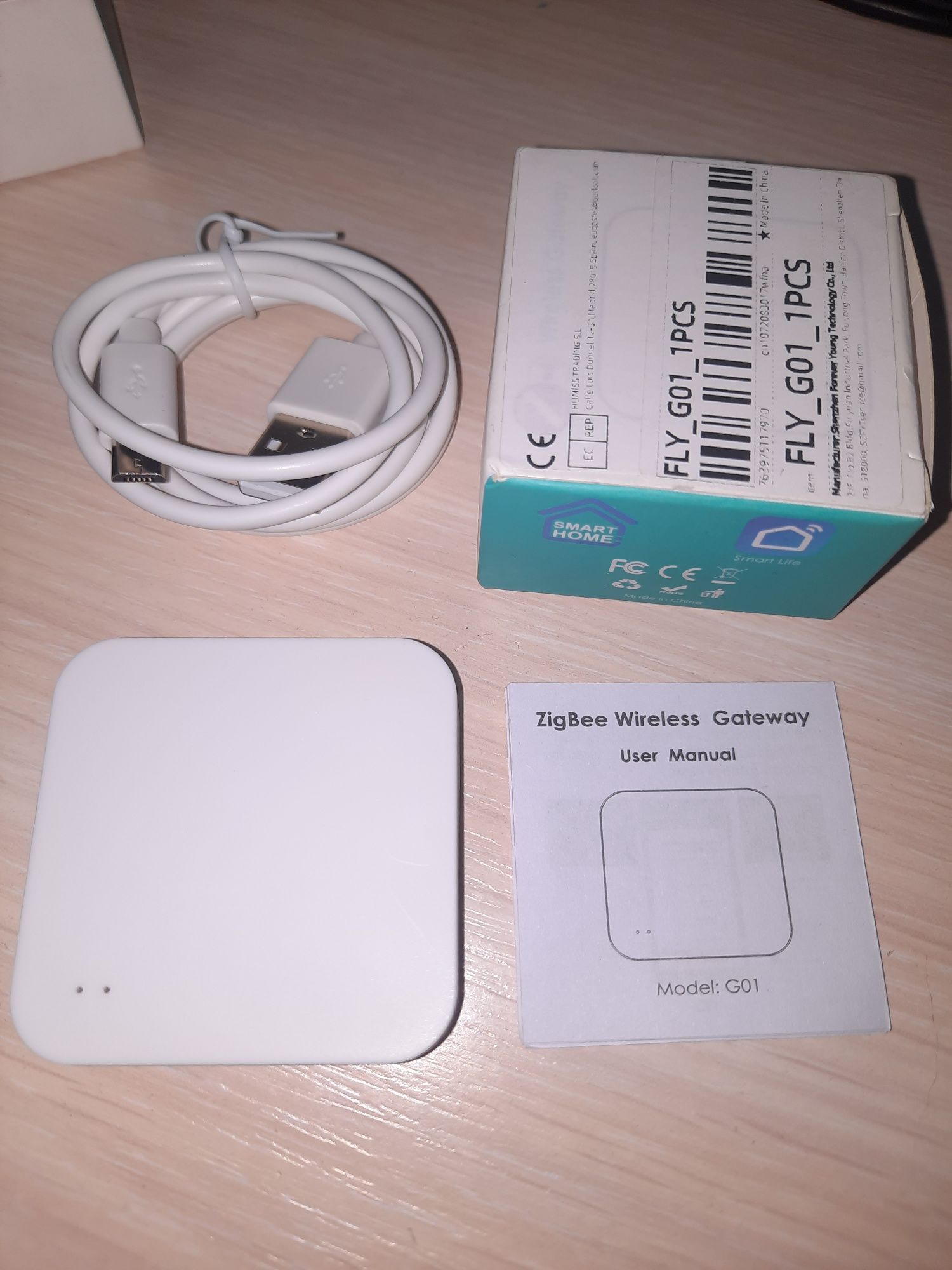 Беспроводной Zigbee-шлюз (хаб) SmartLife, Tuya