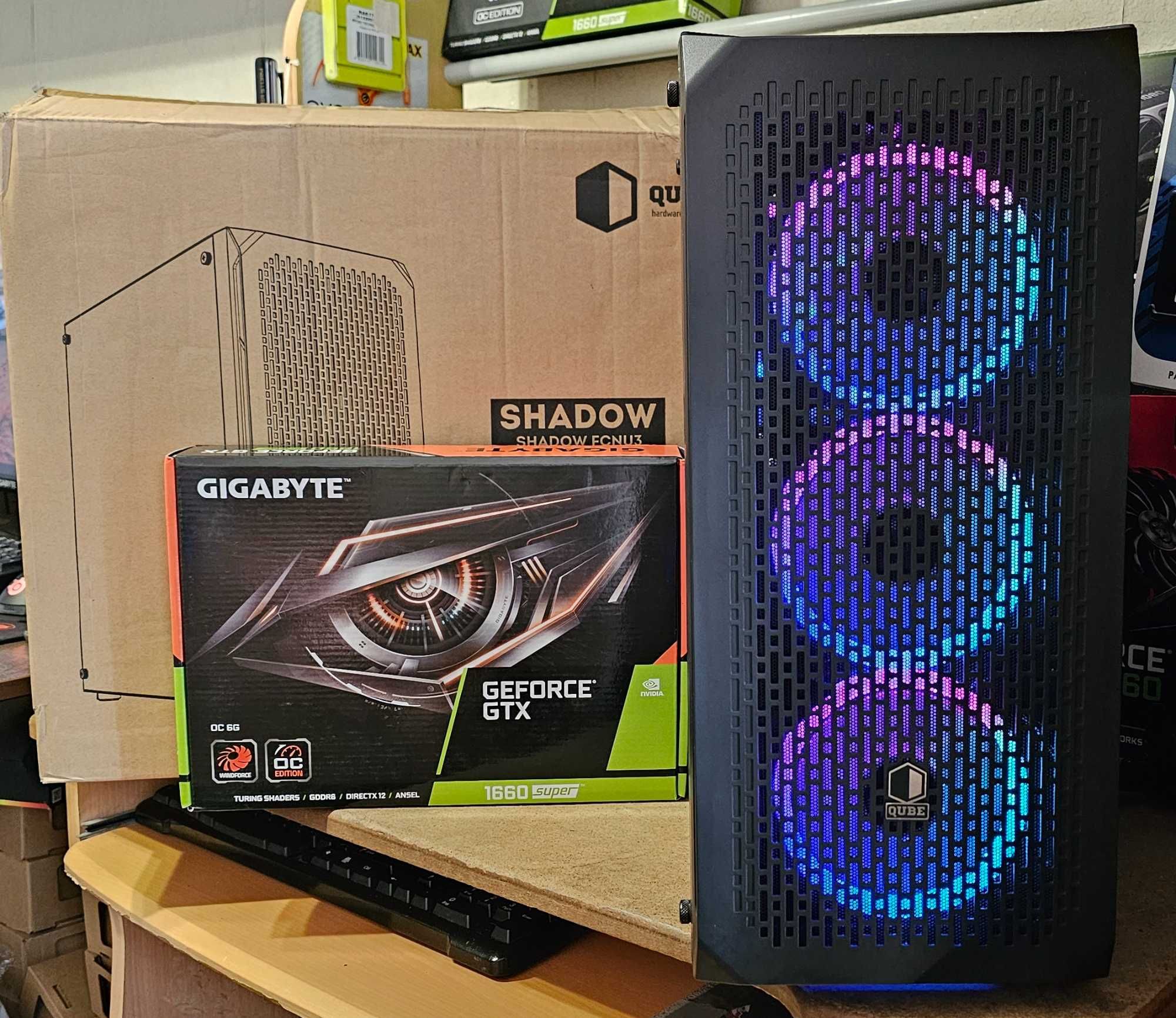 Ігровий комп'ютер INTEL I7 6700 4.0GHZ, GTX 1660 Super, 16GB DDR4, SSD