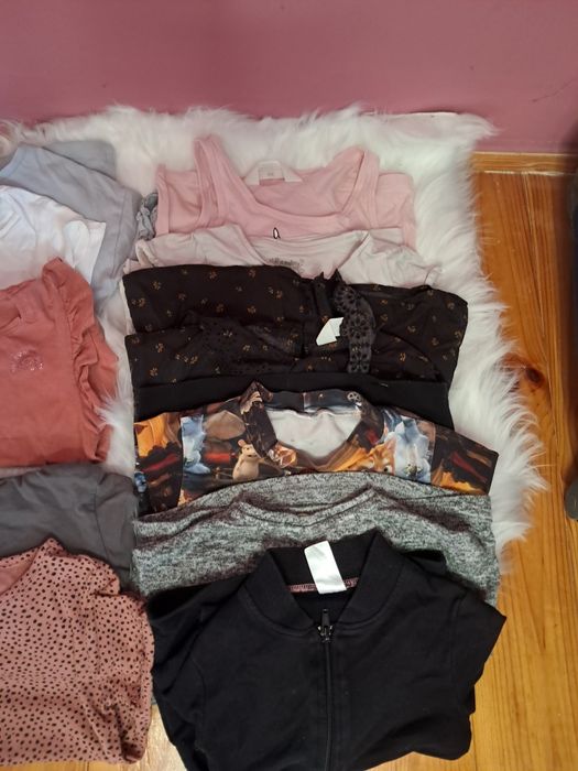 Paka ubranek dziewczynka 110-116